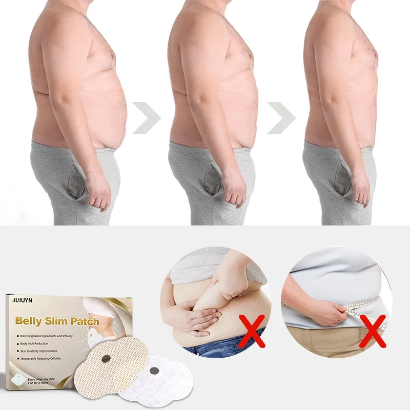 NATURAL FORMULA Effectively Firming Patches Abdomen Belly Pads Breathable Belly Sticker Abdomen Belly Pads