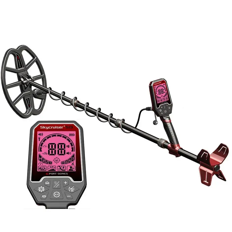 Professional metal detector  S13 Underwater metal detector long range 5m depth gold detector underground
