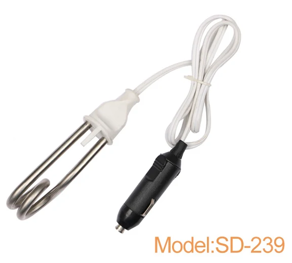 
wholesale 12v DC immersion cigarette lighter water heater 
