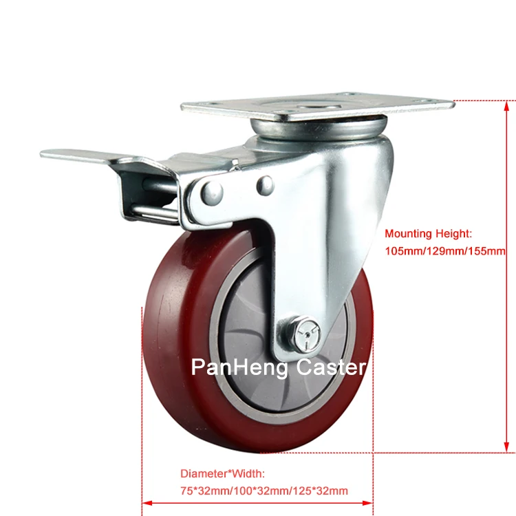 
High Quality Brake Wheel Casters 3