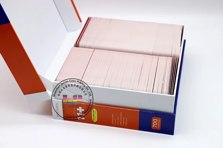 Custom Gold Foil Paper Playing Card Original Tarot Cards Double Box Set Art Paper Kids Learning Card Printing