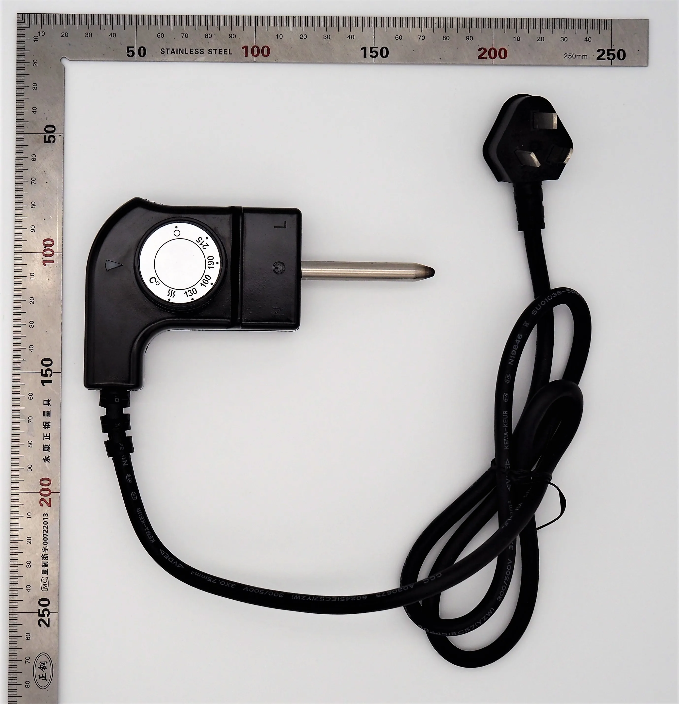 OEM Temperature Thermostat Plug Hot Plate in Thermostat ,Grill Thermostat With Wire CTW 300C