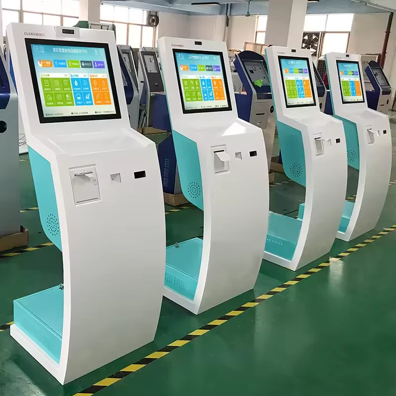 21.5-inch touch queue booth call system number queue machine developed and customized by the factory