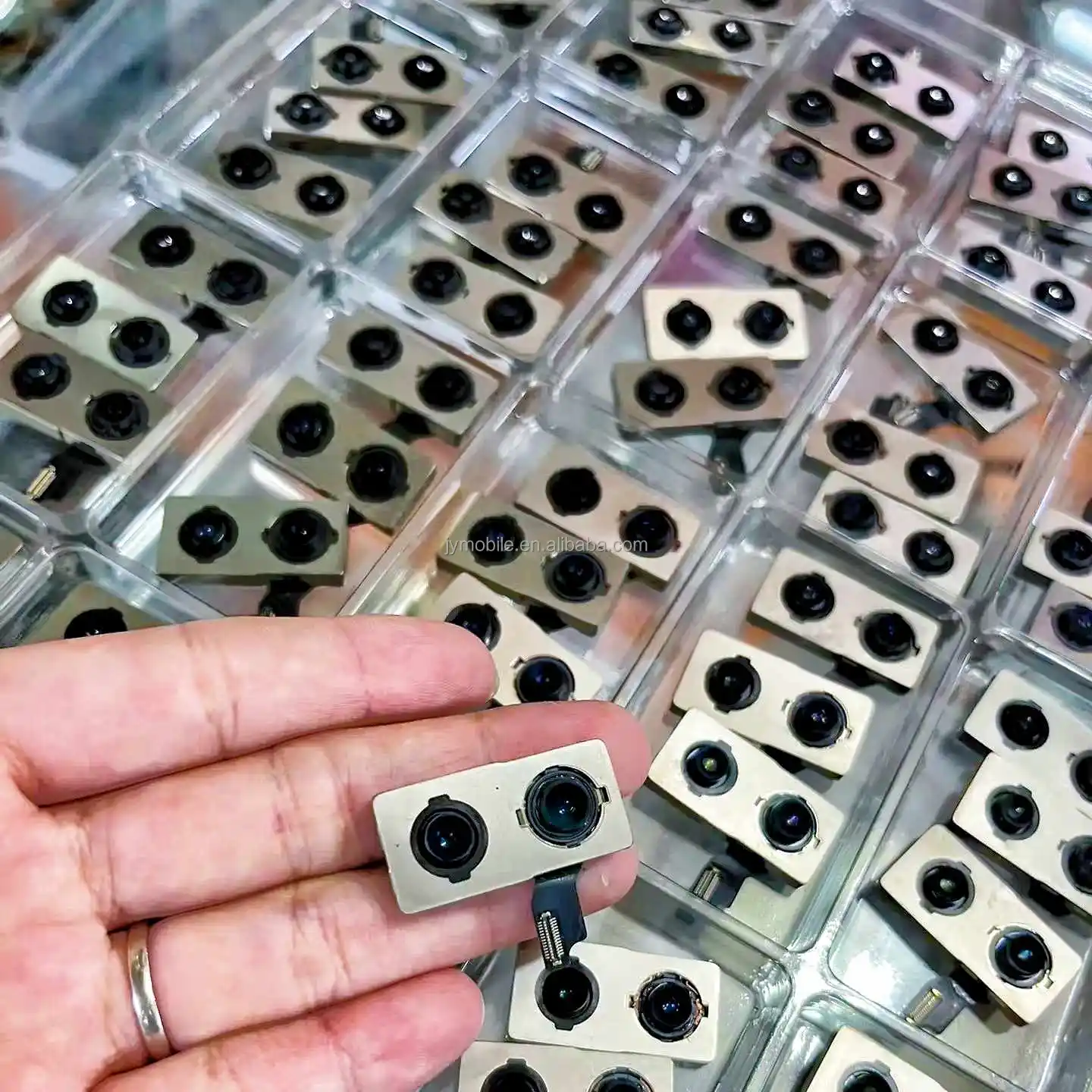 JY Repair Spare Parts Original Dual Rear Cameras Big Back Camera Flex Cables for iPhone 13 13mini 13Pro 13ProMax