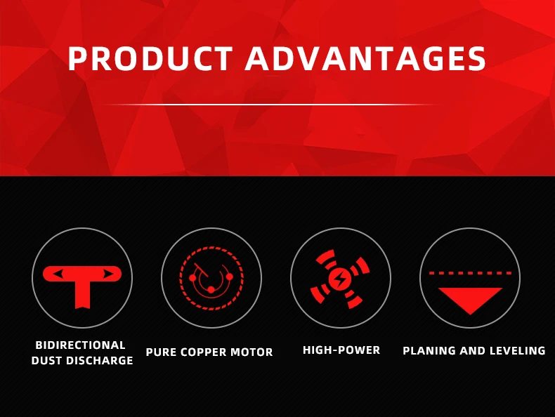 Высококачественный Электрический строгальный станок 950 Вт для деревообработки