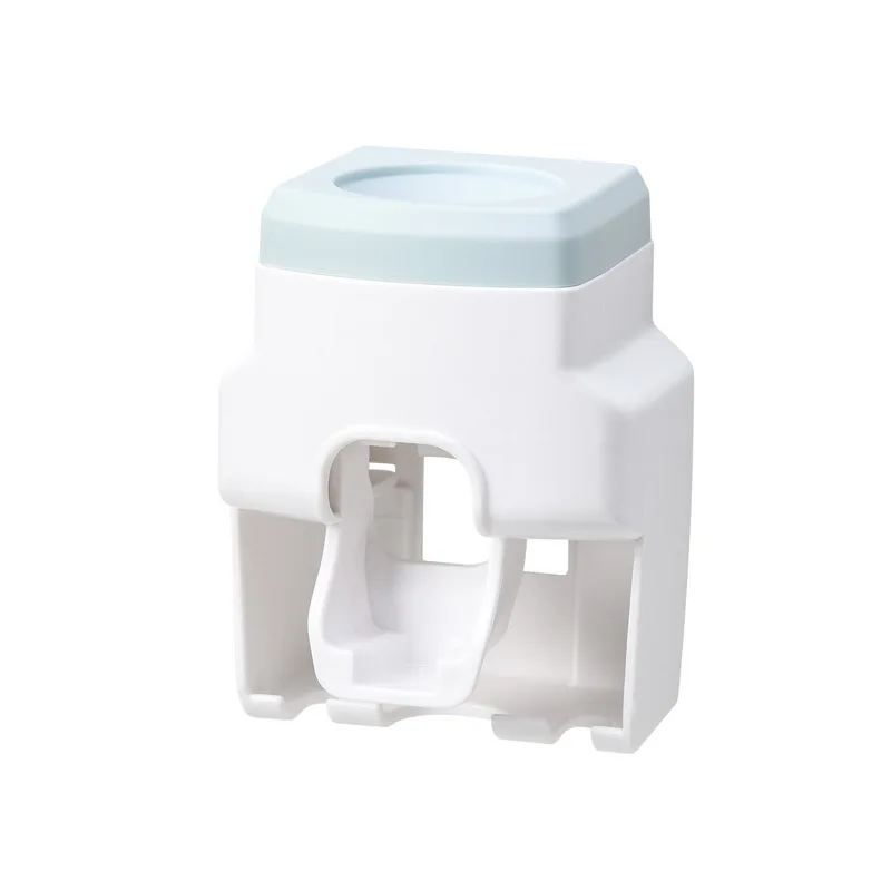 Punching Wall Hanging Automatic Toothpaste Squeezer Toothbrush Wall Holder