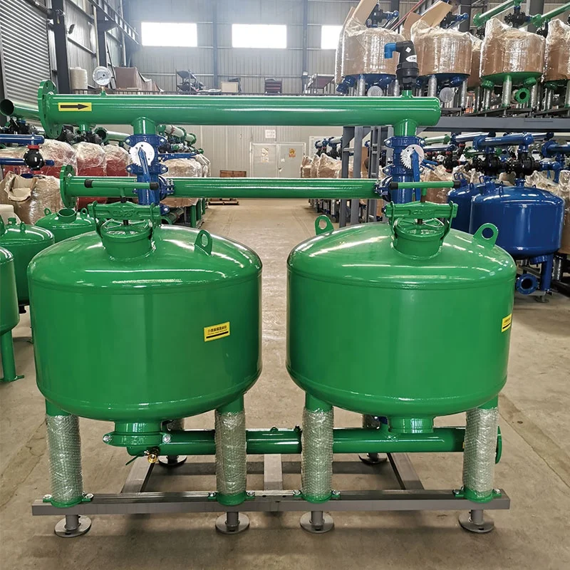 Large Agricultural Fields High-Capacity Farm Irrigation-water sand filter System
