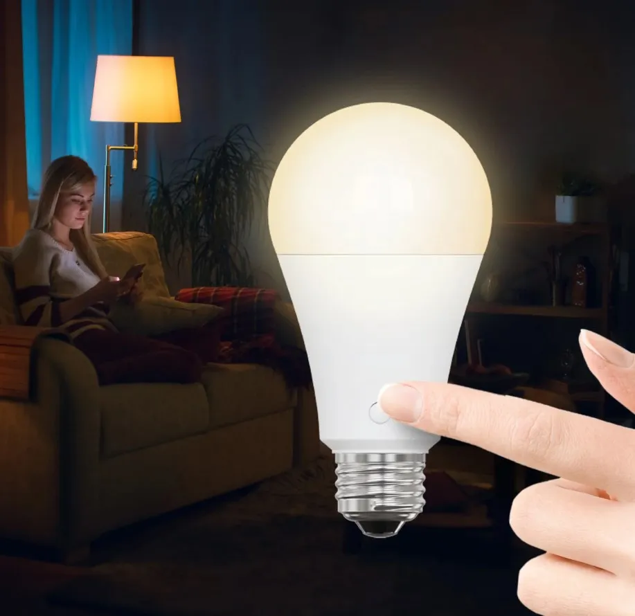 Usb Rechargeable Led Bulb Light 2000mah Battery Lightweight Portable Emergency Bulb Lamp