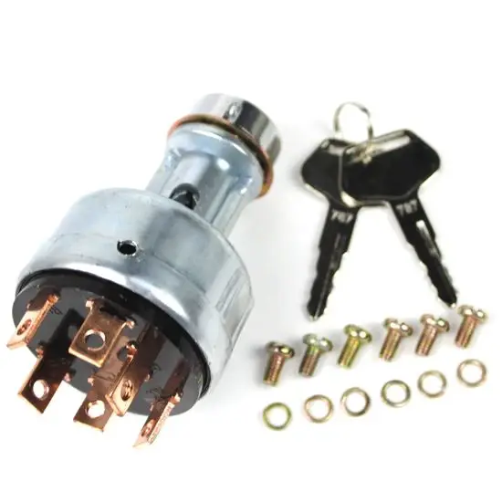 08086-10000  Ignition Switch with 6 Pins for Komatsu PC200-2 PC200-3 PC200-5