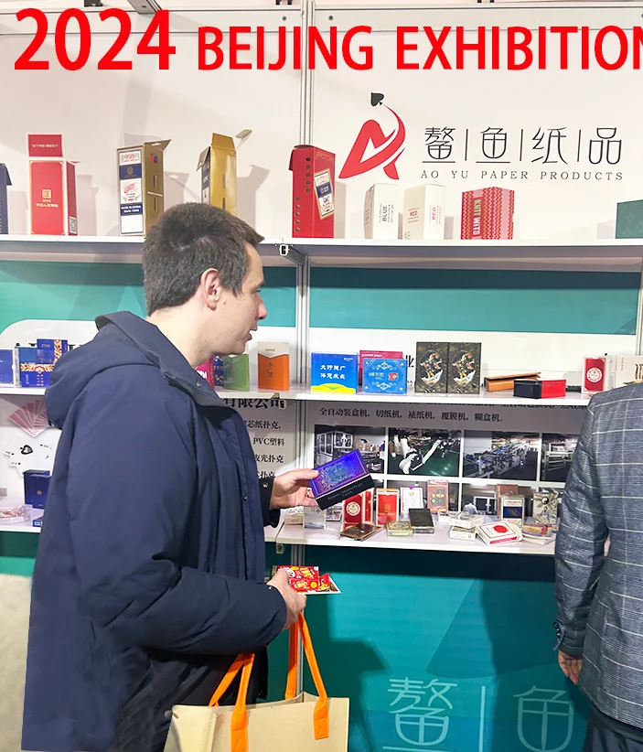 AYPC Wholesale High Quality  56 cards Single Paper Box Advertising Promotional Drinking Playing card for adult games Cards