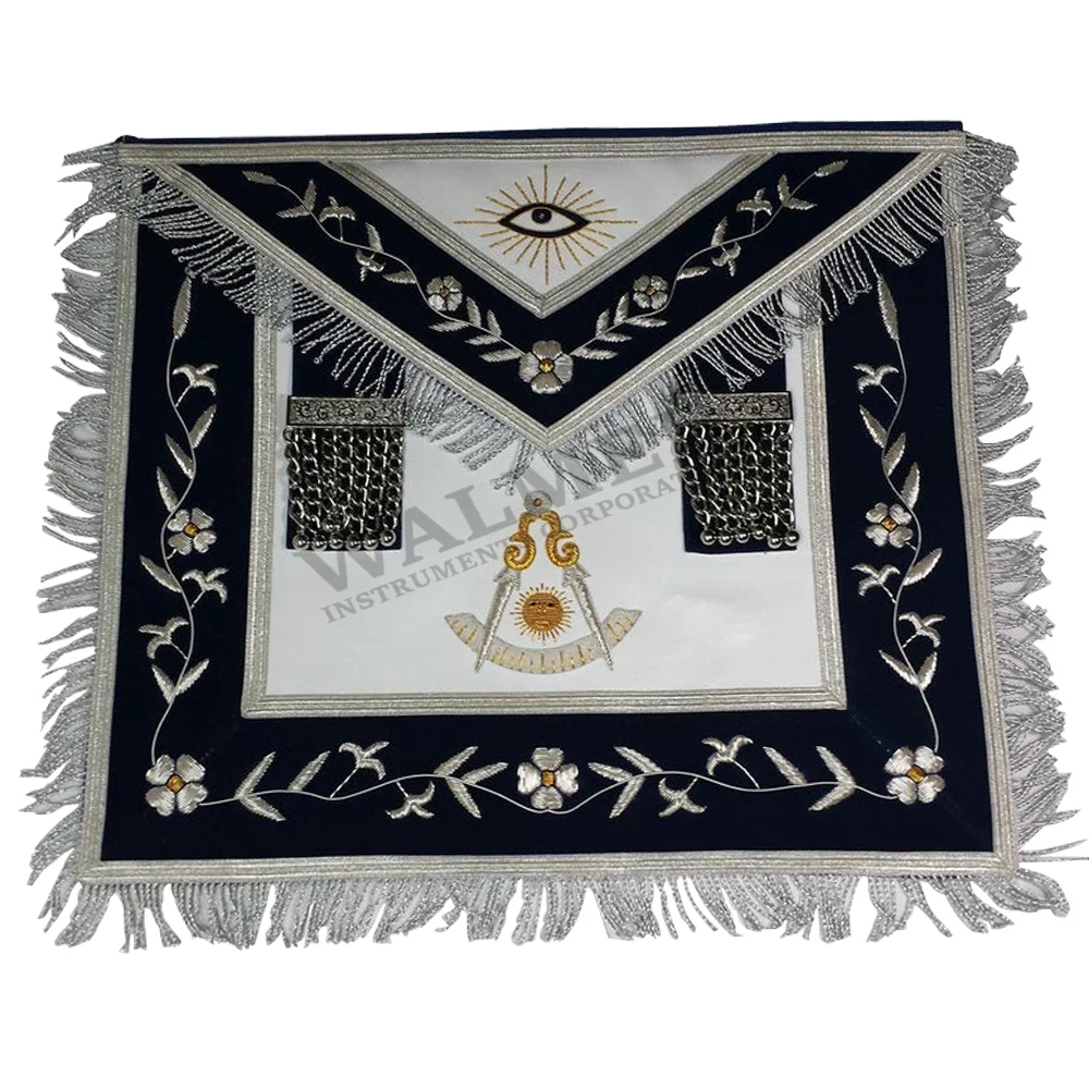 
Масонский мастер, белая серебряная проволока, масонский домик, офицерские фартуки, масонское прошлое, Серебряный фартук 