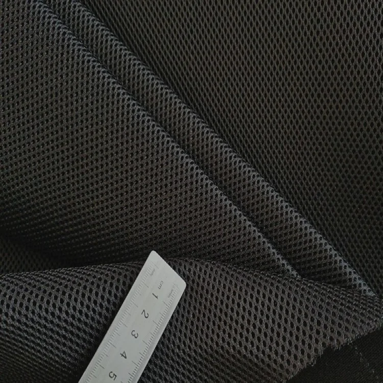 Hexagon Honeycomb Mesh Fabric for Shoe Bag Chair Hat Lining Stock 100% Polyester Plain Knitted Mesh Fabric Plastic Wedding Dress