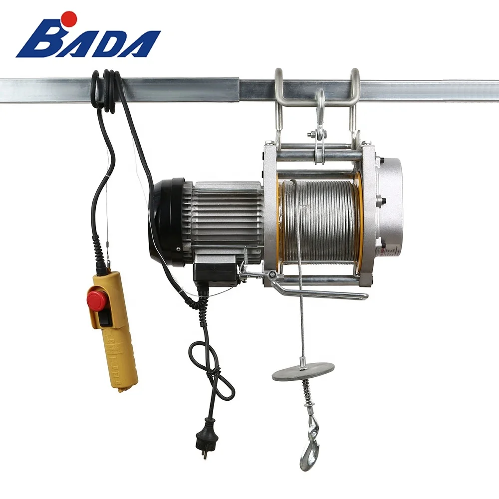 High quality hanging small mini rope electric winch