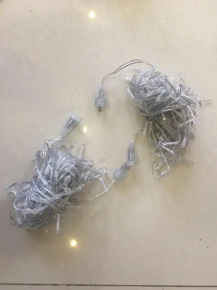 Led String Lights For Wedding 1m 10leds/2m 20leds/3m 30leds Christmas Luminous Fairy Led Lamp Key