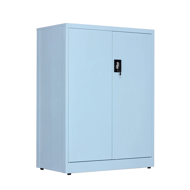 Patented Folding Cabinets 2 Door Locker Living Room Cabinets Foldable Metal Wardrobe Mini Lockers Steel Storage Balcony Locker