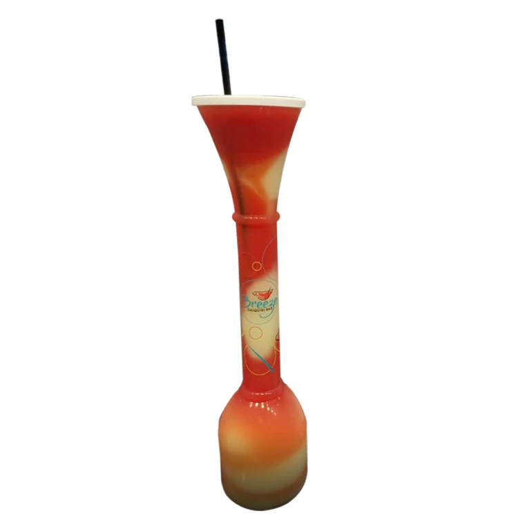 Plastic Slush Cup Yard Cup for Party Beer Yard Glass