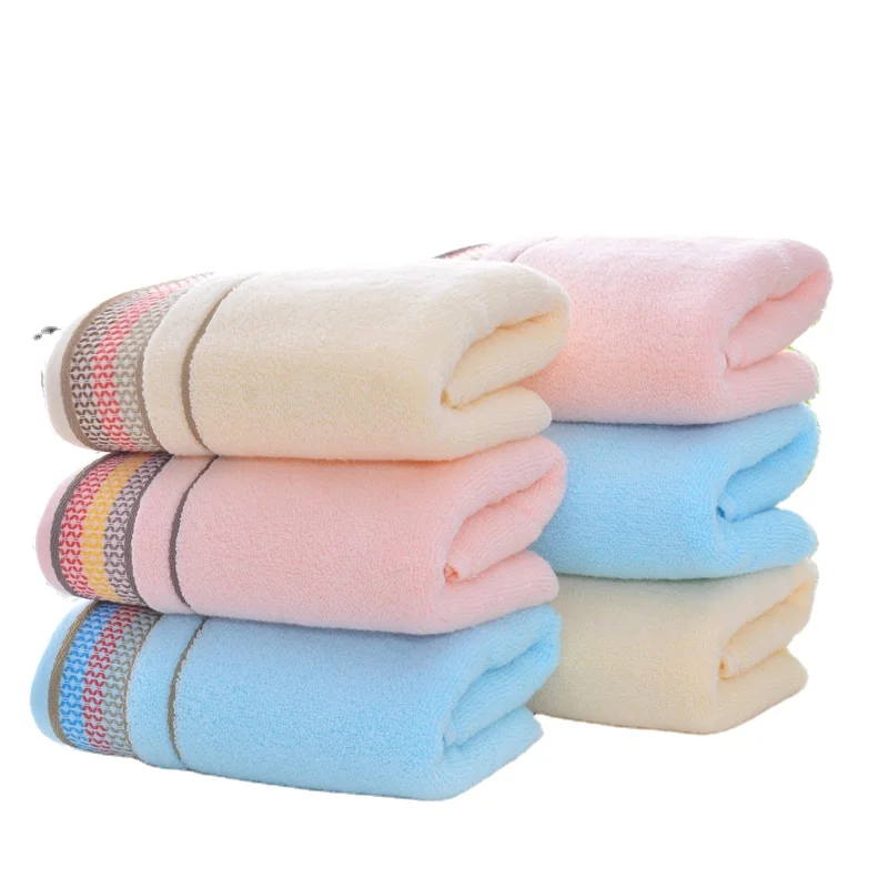 hot sale towel bath 100% cotton towel custom thick and durable salon towel absorbent soft and skin-friendly