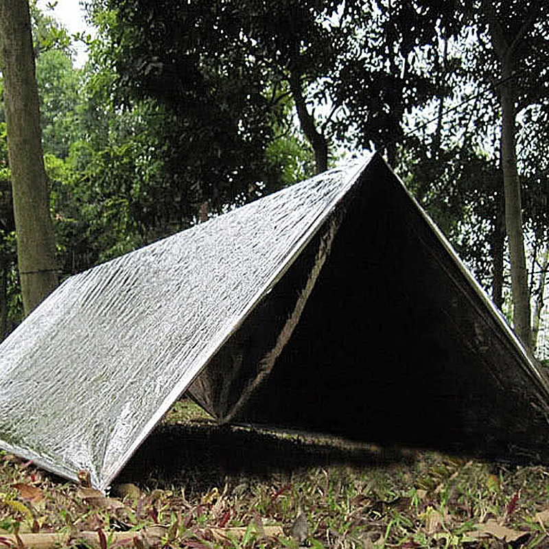 Disposable Foil Mylar Gold Space Folding Rolls Kids Thermal Emergency Warning Rescue Blanket In Guangdong