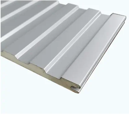 es panel decorative great wall plate pu foam metal siding exterior wall cladding sandwich panel pu metal siding