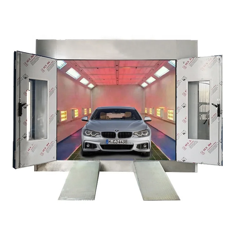 Factory supply spraybooth car painting spraybooth electric heating infrared spraybooth