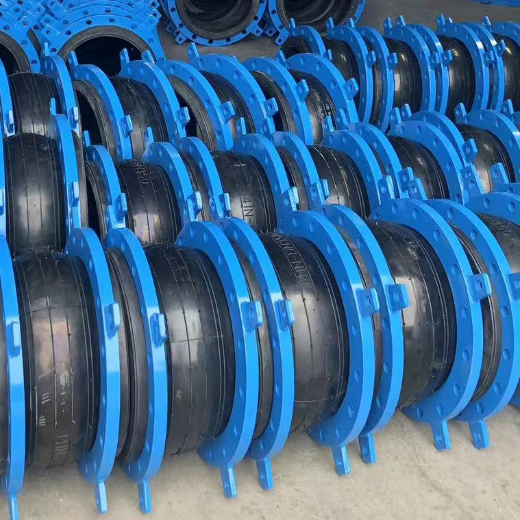 Flexible single ball seal Flanged Rubber Expansion Joint