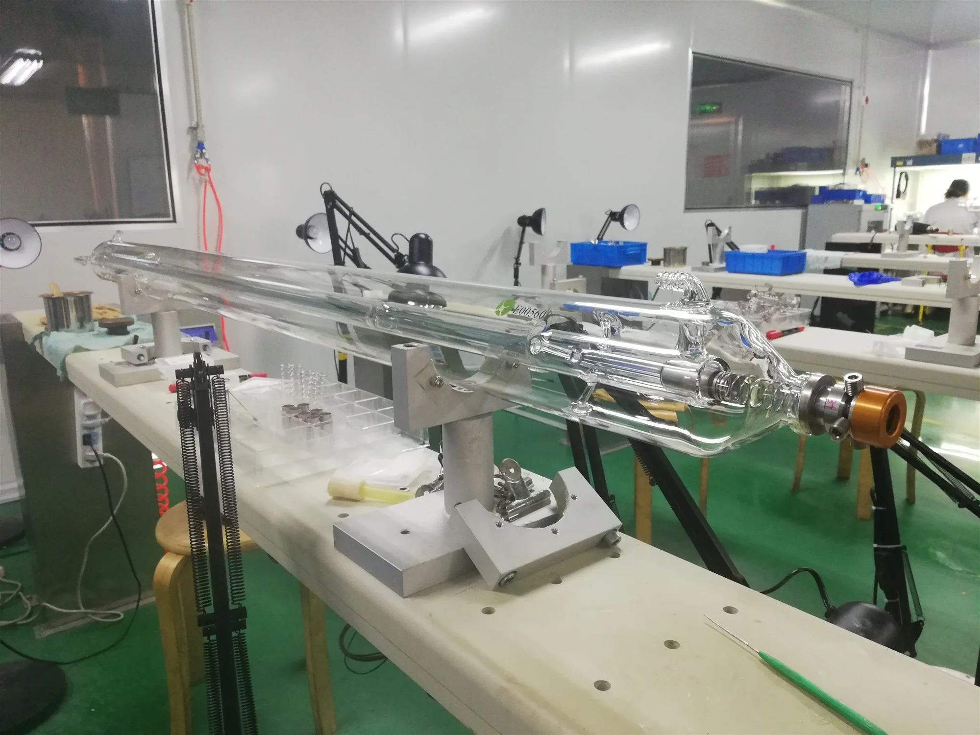 
High stability laser cutting machine parts 80w 100w 130w 150w gsi co2 laser tube 