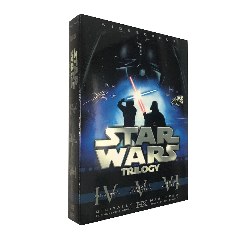 Star Wars Trilogy Episodes IV-VI 6DVD any new release dvd movies customized discs high quality best selling DVD factory supply