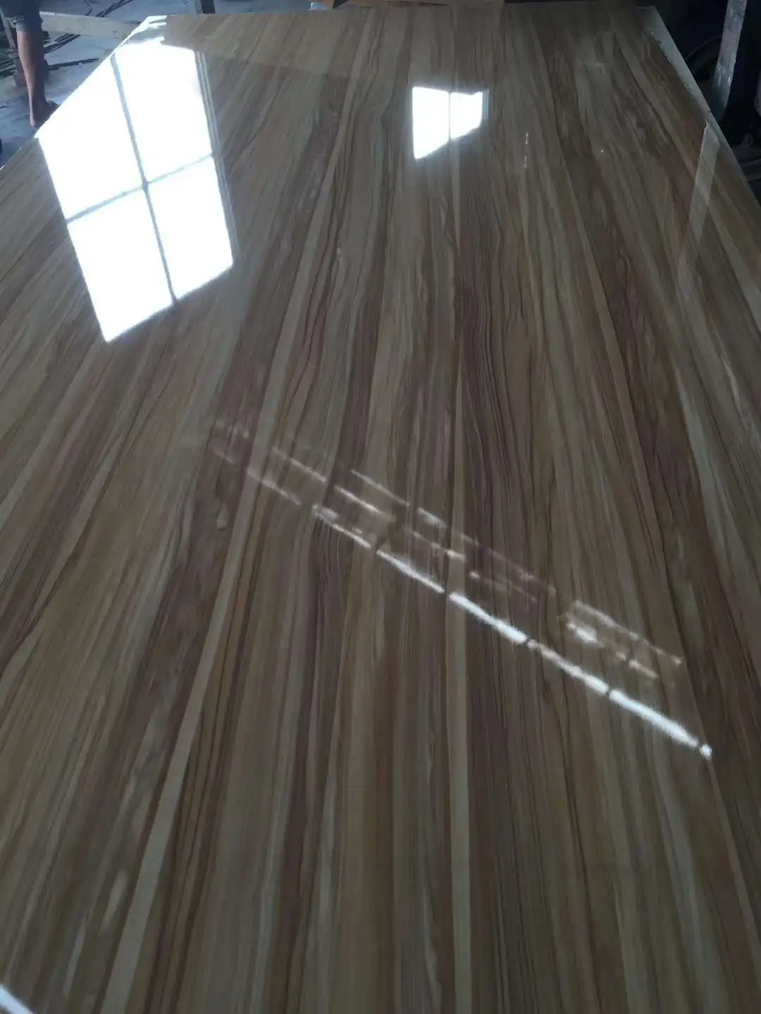 18mm 16mm 12mm 9mm UV high gloss  melamine faced UV mdf board panel for Furniture Plywood