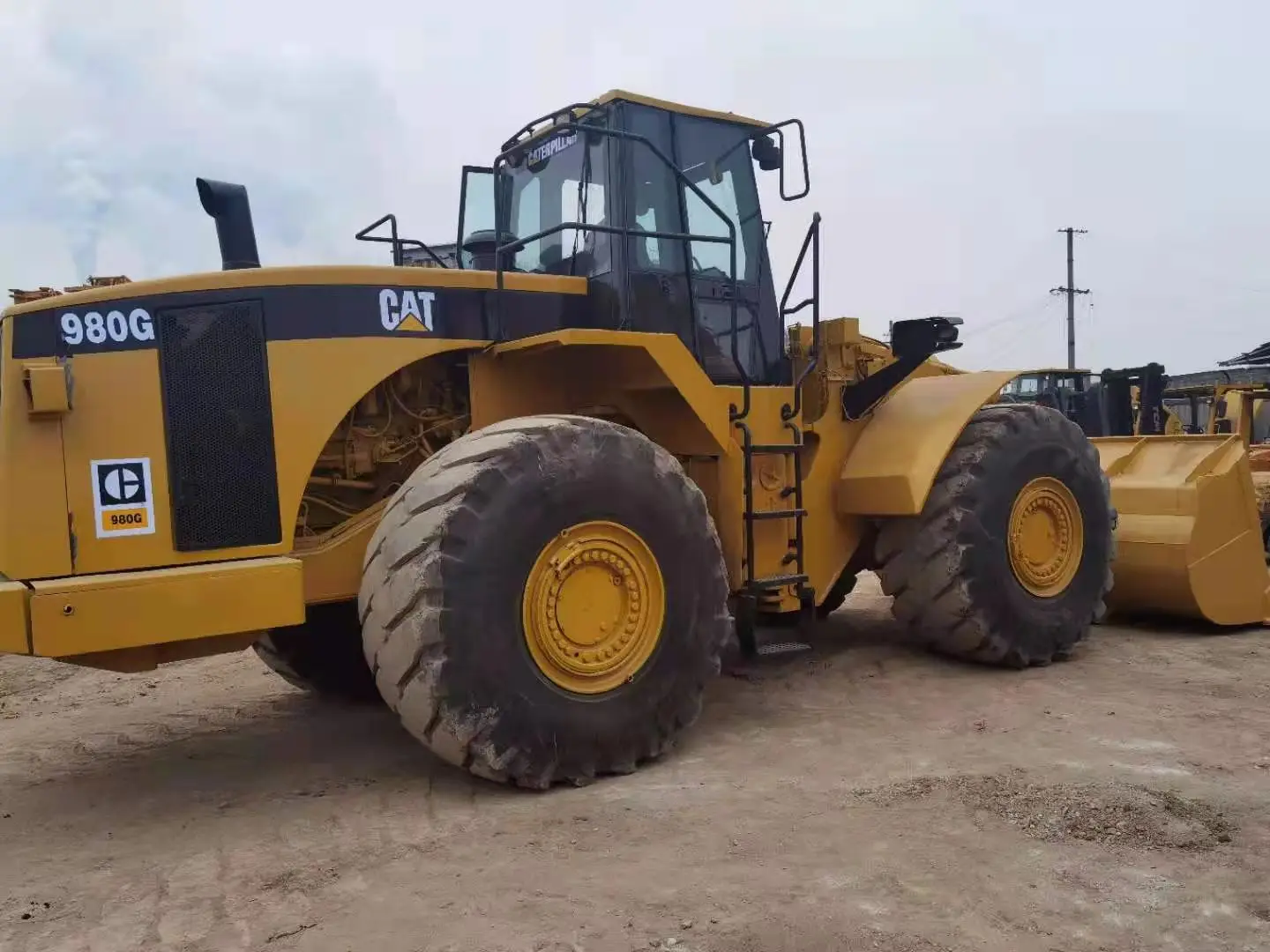 Second hand CAT 980G wheel loader for sale hydraulic wheel loader machine 980 966 in good condition cat 980g used wheel loaders