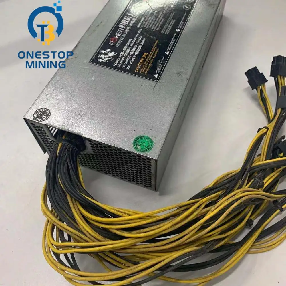 Быстрая доставка, б/у блок питания 2000 Вт, блок питания Antpower