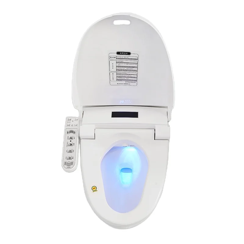 Bathroom intelligent electric toilet seat automatic deodorization soft close smart toilet seat cover