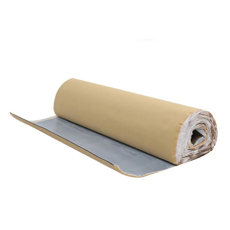 Factory wholesale price butyl rubber self adhesive waterproof soundproof materials roll