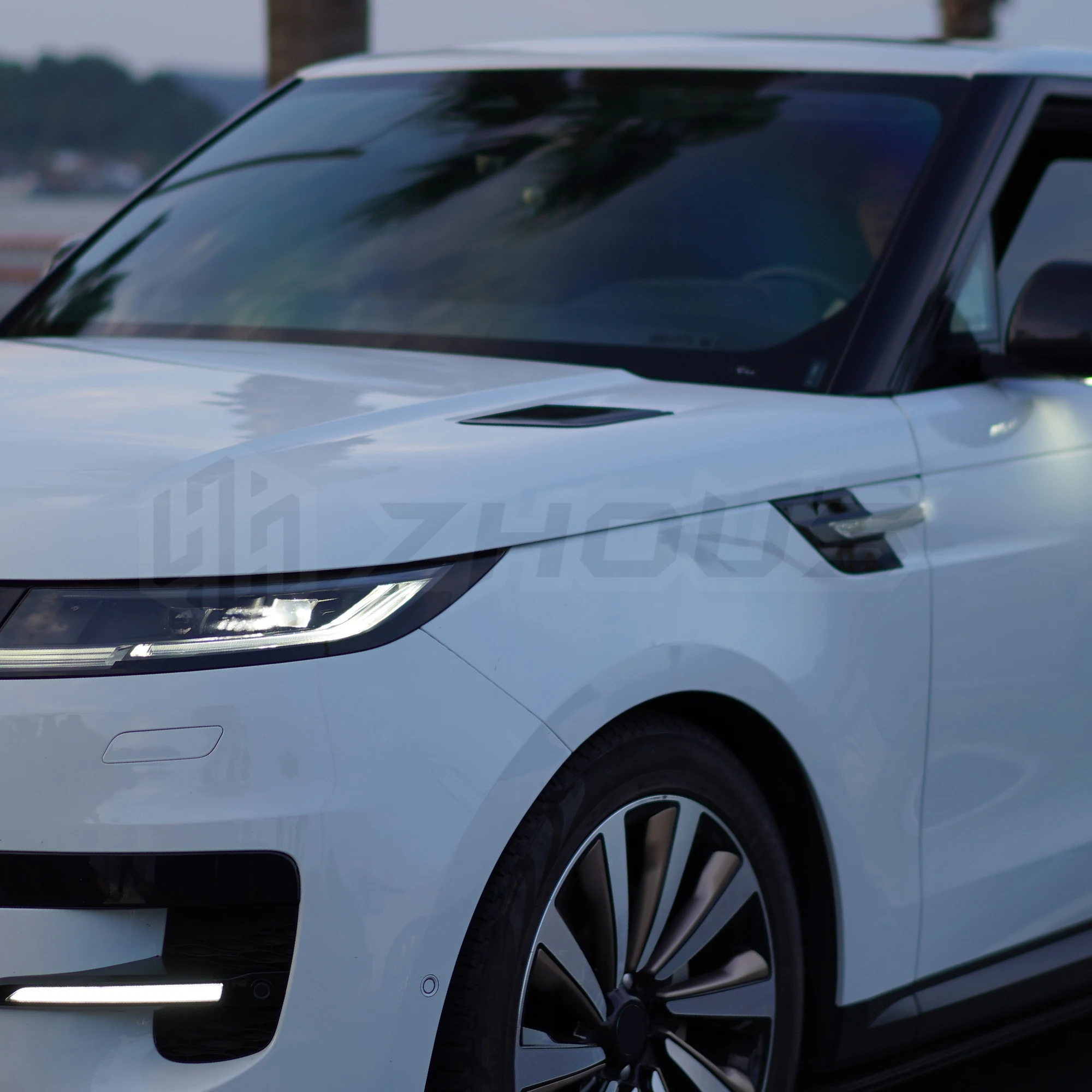 Car Exterior Accessories Fender Side Vents Compatible Replacement Decorative Side Vent With Led For Body Kit Range Rover Sport