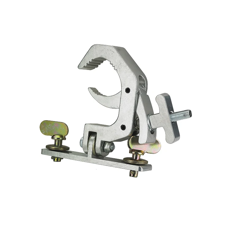 Weekend Sale, Fit tube OD 2', heavy duty aluminum foldable clamp,for fixing stage lights