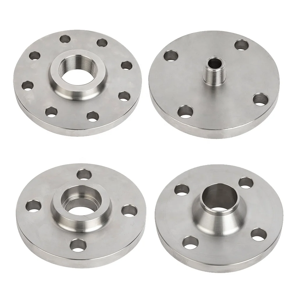stainless steel raised face RF Lap joint blind class 150 150# 300# 600# ss316 puddle titanium flange