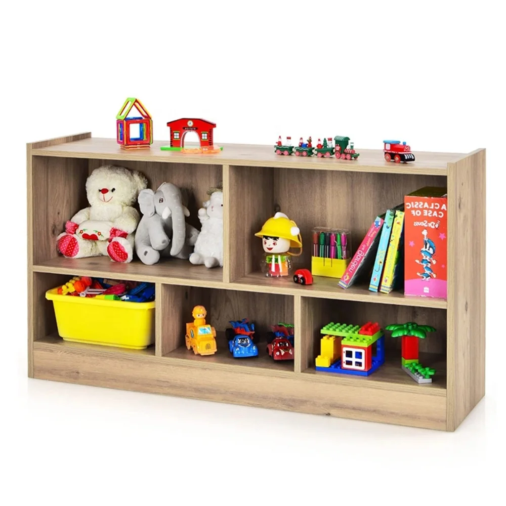 Children daycare preschool bedroom furniture wood toy organizer kids storage cabinet