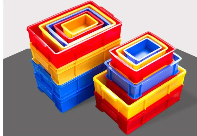 Made in China Best price agriculture vegetables fruit sea food storage plastic crate storage vented box turnover crate