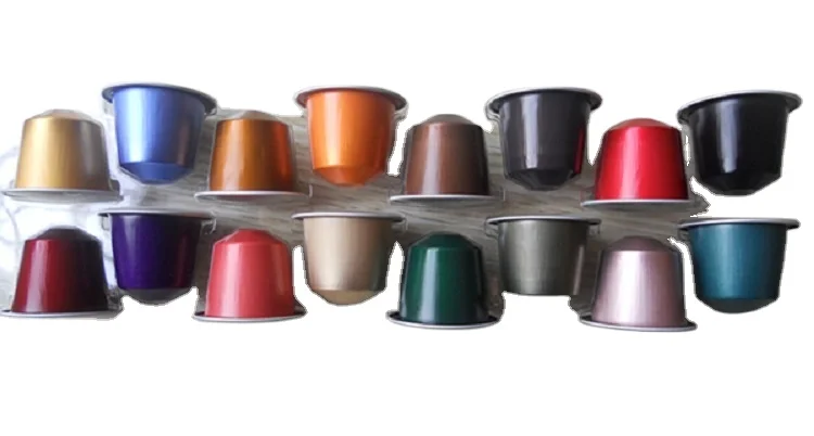 Aluminum coffee capsules cheap price coffee pods
