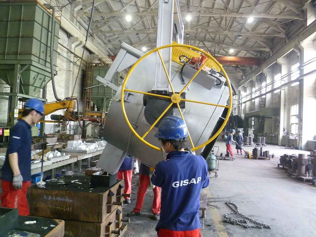 producing ingots 200-1000kg melting furnace smelt aluminum foundry furnace oven pot