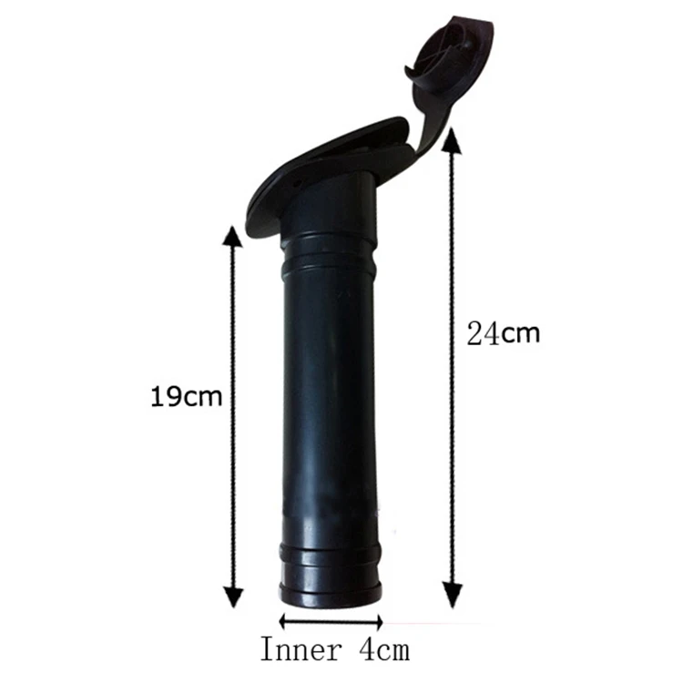 Hot Sale Durable Using Plastic Fishing Rod Boat Holder Accessories Kayak Boat Canoe Tackle Fishing Rod Socket