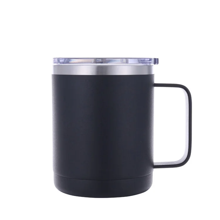 Gint 12oz Insulated Custom Sublimation Tumbler Vacuum Metal Tea Coffee Stainless Steel Mugs With Handle