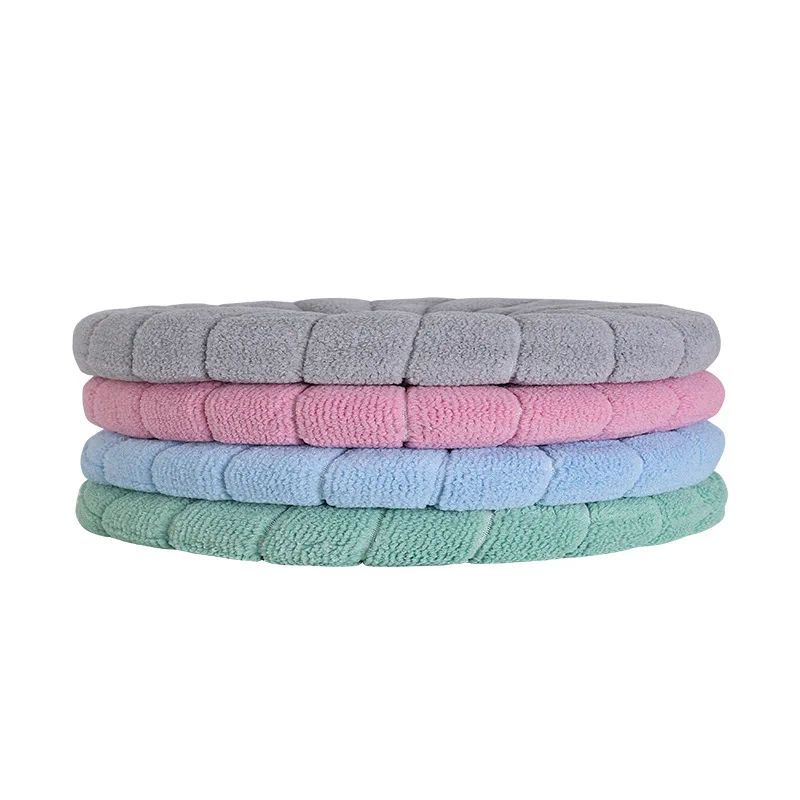 Soft Warmer Toilet Seat Cushion Cover Stretchable Washable Fiber Cloth Easy Installation Comfortable Toilet Lid Seat Cover