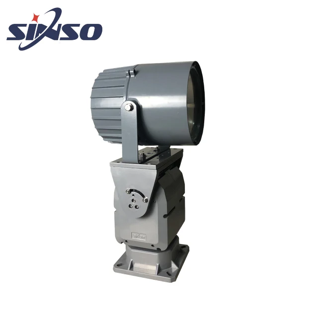 outdoor security patrol searchlight rotating remote control search light