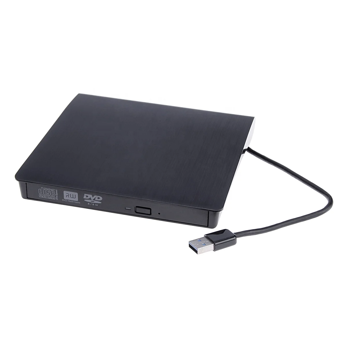factory price  USB 3 0 Portable CD DVD RW Burner Slim DVD CD Writer Player External DVD Drive USB 3 0 boxes