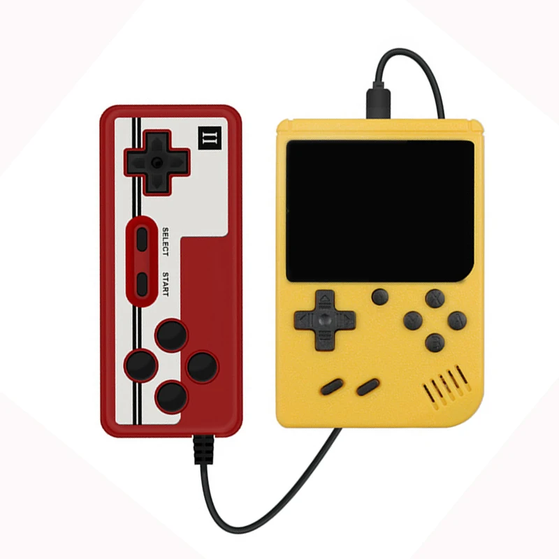 Mini 400 in 1 Game Console TV Video Game Console 8-Bit 3.0 Inch Color LCD Kids Color Game Player For child family party