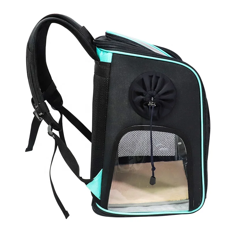 new arrival design two tone snow fabric tackling cat carrier backpack dog travel bag