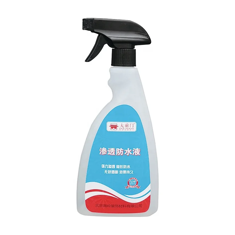 Exterior wall transparent waterproof liquid spray concentrate organic silicon