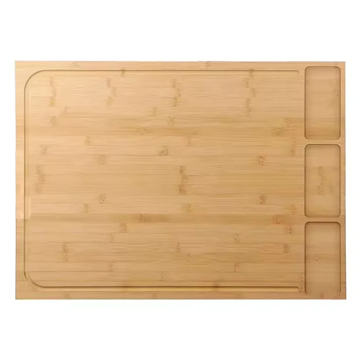 Customized 30 x 21 in Extra Large Bamboo Cutting Board and Stovetop Cover Protector Board for Restaurant Kitchen Counter & Sink