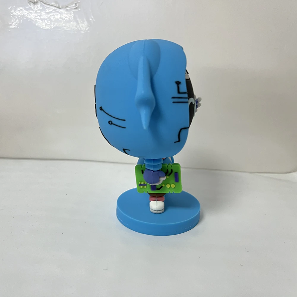 Kinqee Oem Design Custom Big Head Soft Toy Plastic Cartoon Figure Doll Model