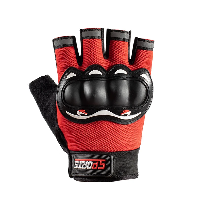 Оптовая продажа, мотоциклетные полуперчатки на заказ, мотоциклетные перчатки, удобные дышащие Нескользящие велосипедные перчатки